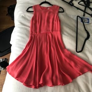 Pink French Connection Fit and Flare